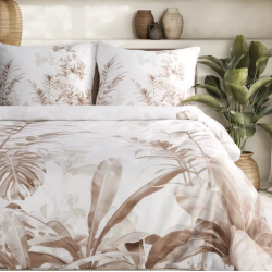 Pościel 160x200 cm makosatyna  z fantazyjnym wzorem Premium