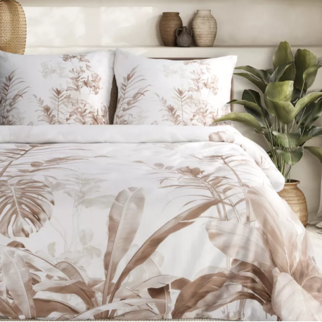 Pościel 160x200 cm makosatyna  z fantazyjnym wzorem Premium