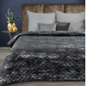 Narzuta welwetowa czarno, srebrna 220x240 cm BLINK 3 Eurofirany Premium